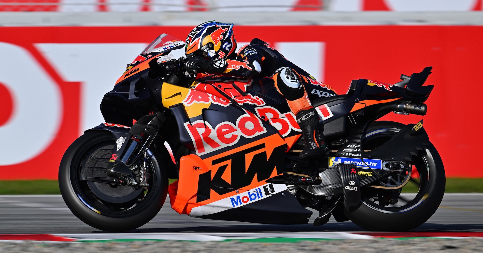 Motorcycle racing: In MotoGP, Red Bull and KTM have a long-standing partnership.